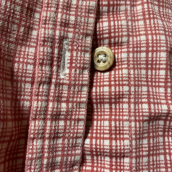 Arians women’s flame resistant button up shirt red size medium - Picture 3 of 7